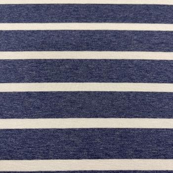 Hilco Viskosejersey Benja Streifen blau weiß
